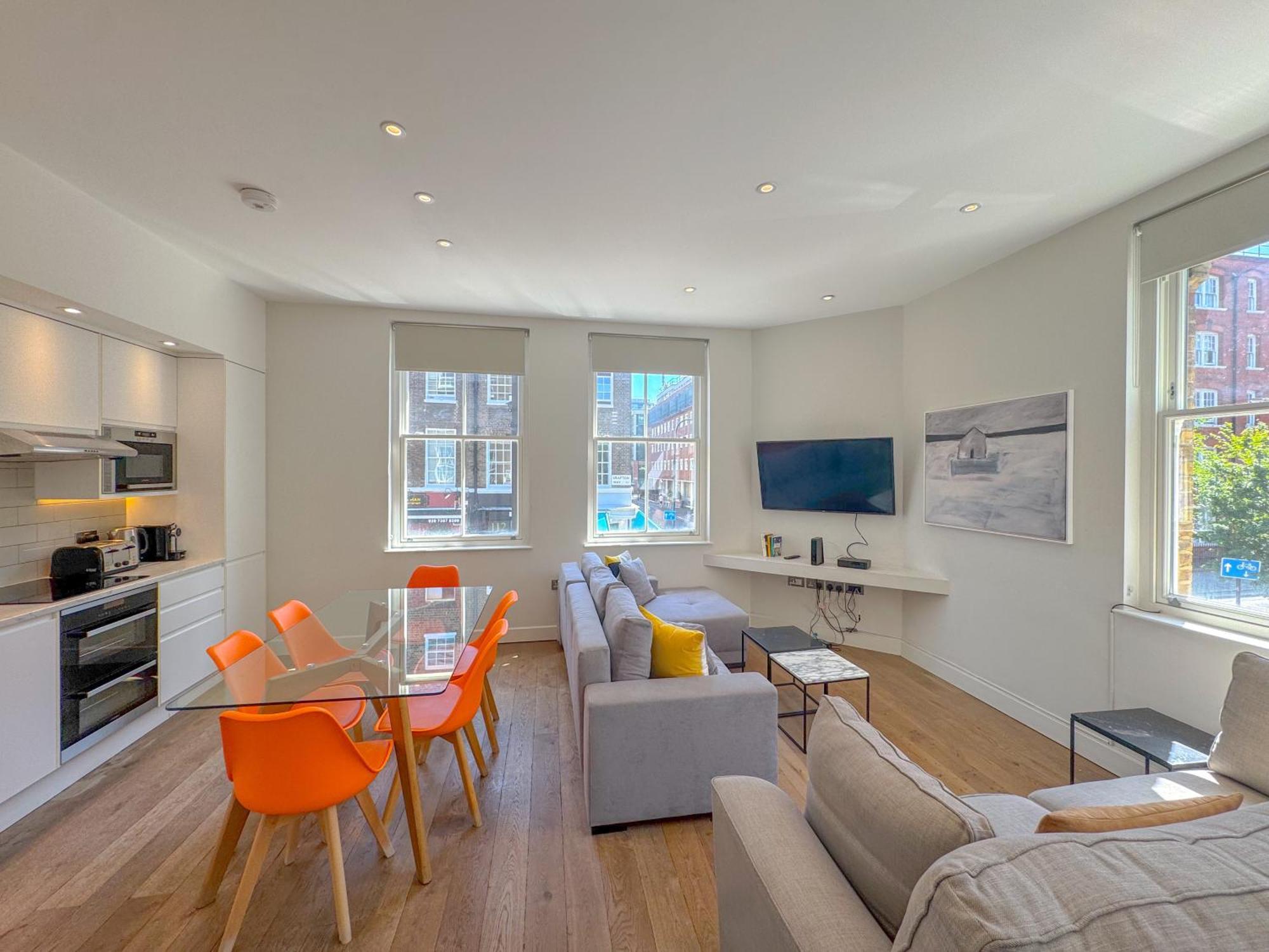 Whitfield Street Apartments 런던 외부 사진